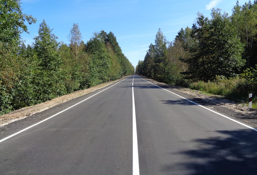 Во Владимирской области обновили 8 км трассы Гусь-Хрустальный – Уршельский